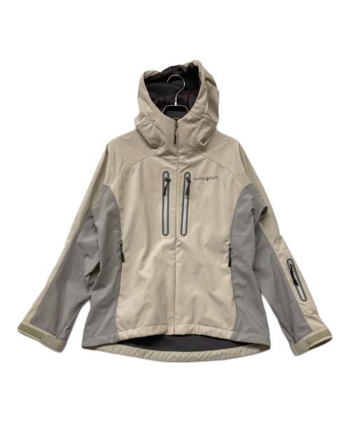 mont-bell（モンベル）mont-bell (モンベル) Powder Shed Parka(パウダーシェッド パーカ) アイボリー サイズ:sizeSの古着・服飾アイテム