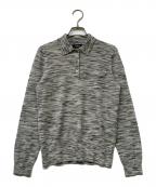 A.P.C.アーペーセー）の古着「ニットポロシャツ」｜ライトグレー