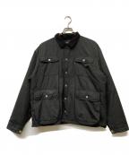 Diaspora Skateboardsディアスポラスケートボードズ）の古着「Nylon Warden Jacket(ナイロン ワーデン ジャケット)」｜ブラック