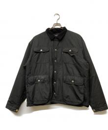 Diaspora Skateboards（ディアスポラスケートボードズ）の古着「Nylon Warden Jacket(ナイロン ワーデン ジャケット)」｜ブラック