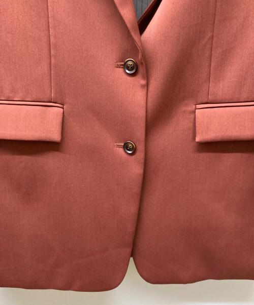 avie（アビィ）AVIE (アビィ) テーラードジャケット ブラウン サイズ:Mの古着・服飾アイテム