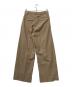 MUSE de Deuxieme Classe (ミューズ ドゥーズィエム クラス) FIBRY TUCK PANTS/ファイブリー タック パンツ ベージュ サイズ:38：5000円