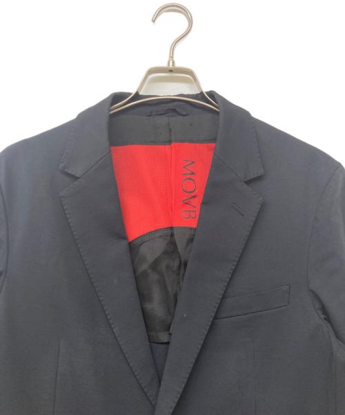movb（モーヴ）movb (モーヴ) シングル2Bノッチド・トラベルジャケット コスモネイビー サイズ:size48の古着・服飾アイテム