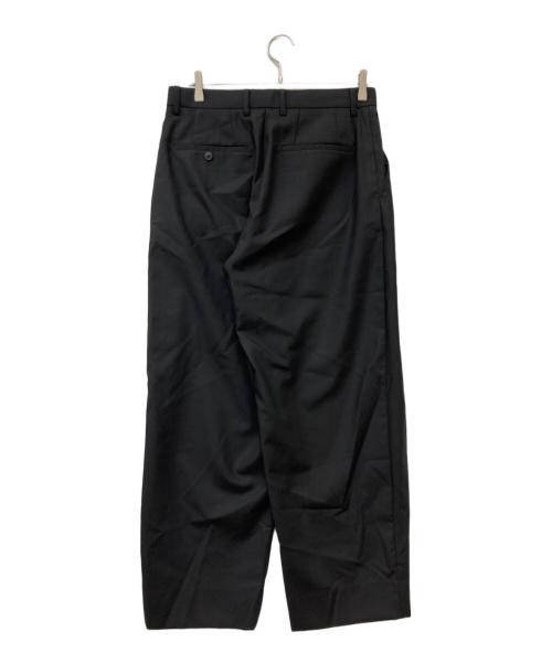 SOEJU（ソージュ）SOEJU (ソージュ) ウールツイルバレルパンツ ブラック サイズ:4の古着・服飾アイテム
