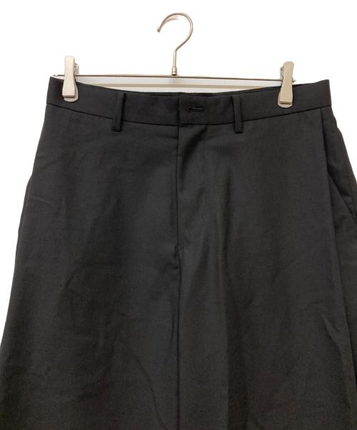 SOEJU（ソージュ）SOEJU (ソージュ) ウールツイルバレルパンツ ブラック サイズ:4の古着・服飾アイテム