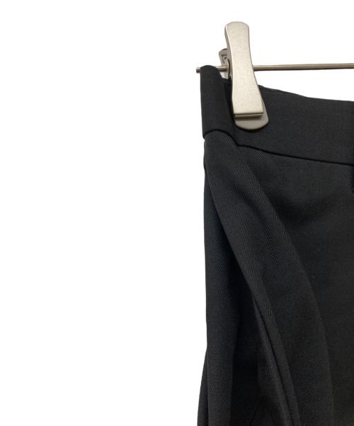 SOEJU（ソージュ）SOEJU (ソージュ) ウールツイルバレルパンツ ブラック サイズ:4の古着・服飾アイテム