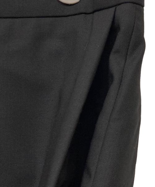 SOEJU（ソージュ）SOEJU (ソージュ) ウールツイルバレルパンツ ブラック サイズ:4の古着・服飾アイテム