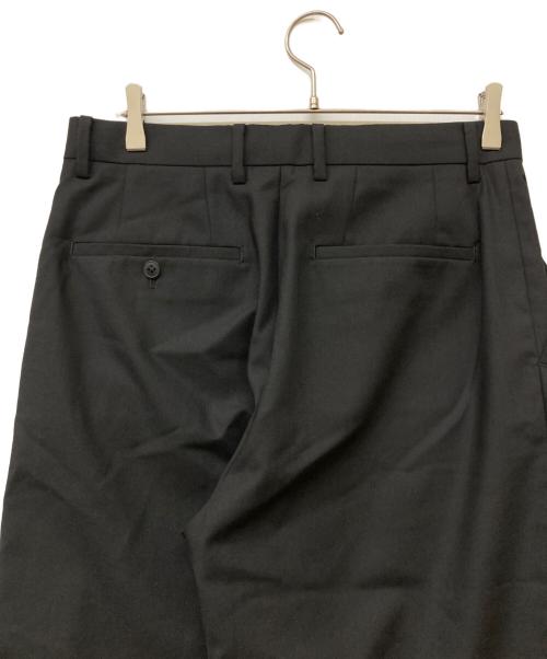 SOEJU（ソージュ）SOEJU (ソージュ) ウールツイルバレルパンツ ブラック サイズ:4の古着・服飾アイテム