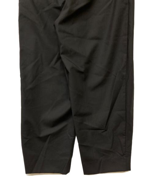 SOEJU（ソージュ）SOEJU (ソージュ) ウールツイルバレルパンツ ブラック サイズ:4の古着・服飾アイテム
