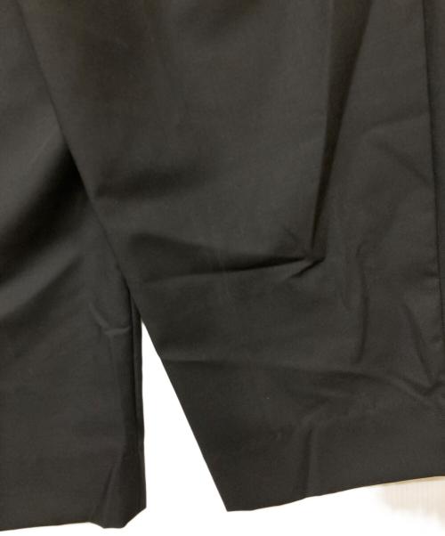 SOEJU（ソージュ）SOEJU (ソージュ) ウールツイルバレルパンツ ブラック サイズ:4の古着・服飾アイテム