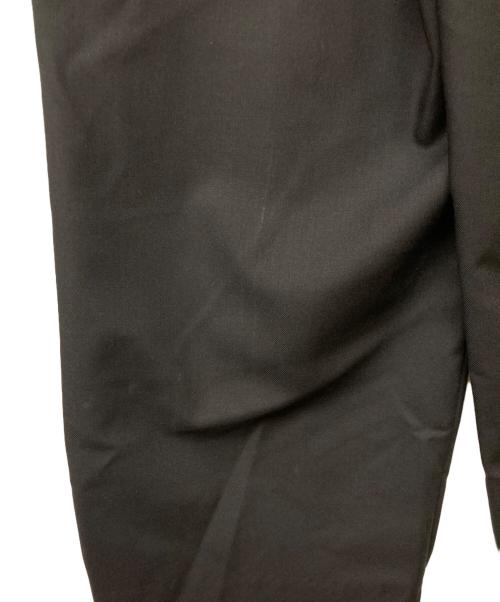 SOEJU（ソージュ）SOEJU (ソージュ) ウールツイルバレルパンツ ブラック サイズ:4の古着・服飾アイテム