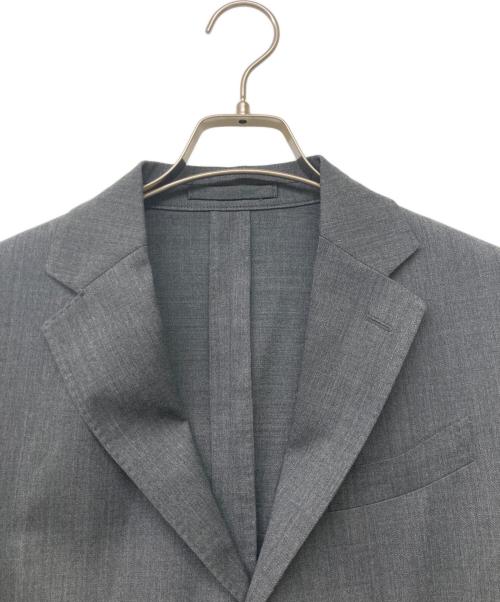 LARDINI（ラルディーニ）LARDINI (ラルディーニ) EASY WEARイージーウェア テクノウールサージ3Bジャケット グレー サイズ:size48の古着・服飾アイテム