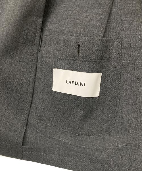 LARDINI（ラルディーニ）LARDINI (ラルディーニ) EASY WEARイージーウェア テクノウールサージ3Bジャケット グレー サイズ:size48の古着・服飾アイテム