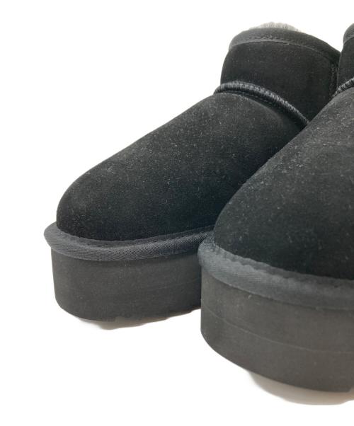 COLORS OF CALIFORNIA（カラーズ オブ カリフォルニア）COLORS OF CALIFORNIA (カラーズ オブ カリフォルニア) Platform suede boots（プラットフォーム スエード ブーツ） ブラック サイズ:SIZE 38の古着・服飾アイテム