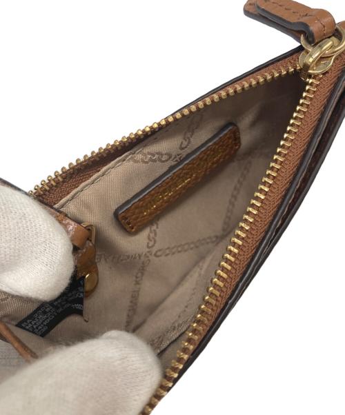 MICHAEL KORS（マイケルコース）MICHAEL KORS (マイケルコース) カードケース ブラウンの古着・服飾アイテム