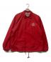 SUPREME（シュプリーム）の古着「24AW Crest Coaches Jacket/クレスト コーチジャケット」｜レッド