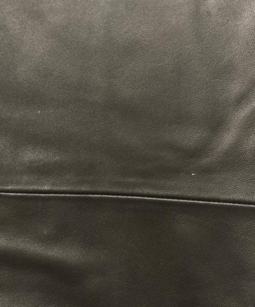 417 by EDIFICE（417 バイ エディフィス）417 by EDIFICE (417 バイ エディフィス) ラムレザーコーチジャケット ブラック サイズ:Mの古着・服飾アイテム