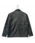 417 by EDIFICE (417 バイ エディフィス) ラムレザーコーチジャケット ブラック サイズ:M：12000円