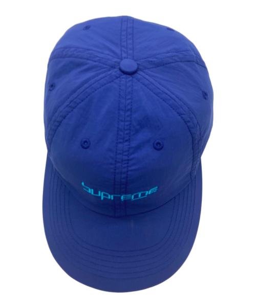 SUPREME（シュプリーム）SUPREME (シュプリーム) 20SS Digital Logo 6-Panel Cap(ニイゼロエスエス デジタル ロゴ シックスパネル キャップ) ブルーの古着・服飾アイテム