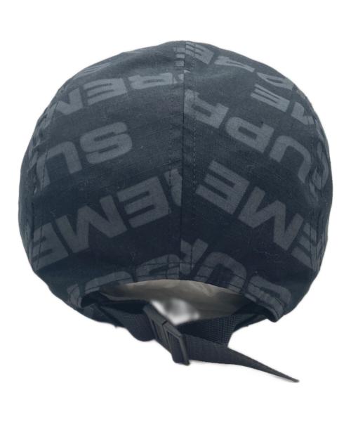 SUPREME（シュプリーム）SUPREME (シュプリーム) 20AW Reactive Print Camp Cap(ニイゼロエーダブリュー リアクティブ プリント キャンプ キャップ) ブラックの古着・服飾アイテム