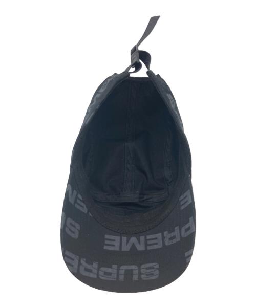 SUPREME（シュプリーム）SUPREME (シュプリーム) 20AW Reactive Print Camp Cap(ニイゼロエーダブリュー リアクティブ プリント キャンプ キャップ) ブラックの古着・服飾アイテム