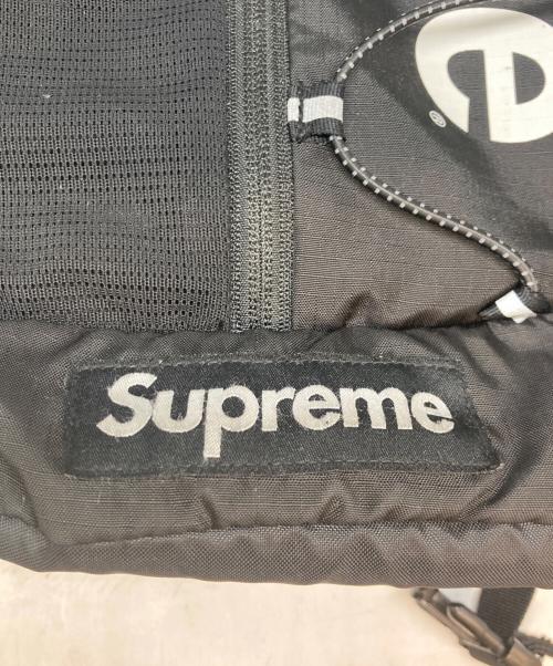 SUPREME（シュプリーム）Supreme (シュプリーム) 17SS Cordura Ripstop Nylon Backpack/コーデュラ リップストップ ナイロン バックパック ブラックの古着・服飾アイテム