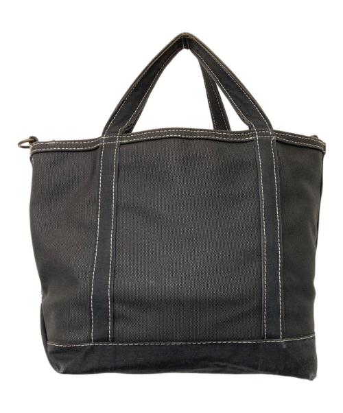 L.L.Bean（エルエルビーン）L.L.Bean (エルエルビーン) キャンバストートバッグ ブラックの古着・服飾アイテム