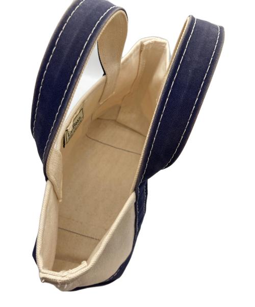 L.L.Bean（エルエルビーン）L.L.Bean (エルエルビーン) BOAT AND TOTE BAG SMALL(ボート・アンド・トート・バッグ・スモール) アイボリー×ネイビーの古着・服飾アイテム