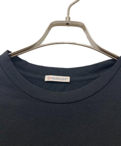 MONCLER（モンクレール）MONCLER (モンクレール) MAGLIA T SHIRT ブラック サイズ:Lの古着・服飾アイテム
