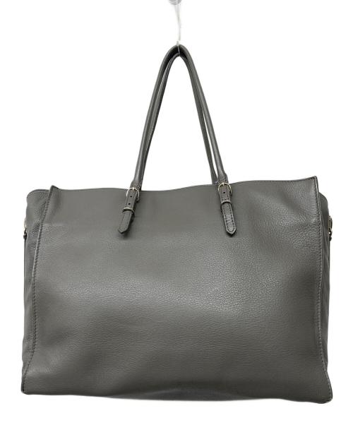 BALENCIAGA（バレンシアガ）BALENCIAGA (バレンシアガ) ペーパーB4 トートバッグ グレーの古着・服飾アイテム
