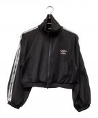 UMBRO×ViSアンブロ×ビス）の古着「トラックジャケット」｜ブラック