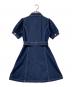 MARY QUANT (マリークヮント) デイジーバックルデニムミニ ワンピース インディゴ サイズ:sizeⅯ：6000円