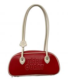 MARY QUANT（マリークヮント）の古着「デイジーパッチムーヴミニトート」｜レッド