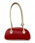 MARY QUANT (マリークヮント) デイジーパッチムーヴミニトート レッド：6000円