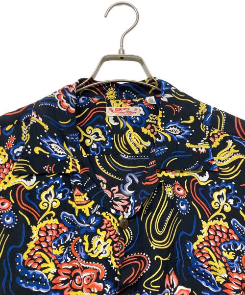 Sun Surf（サンサーフ）Sun Surf (サンサーフ) RAYON HAWAIIAN SHIRT “GUARDIAN SPIRIT”(レーヨン ハワイアン シャツ “ガーディアン スピリット) マルチカラー サイズ:XLの古着・服飾アイテム