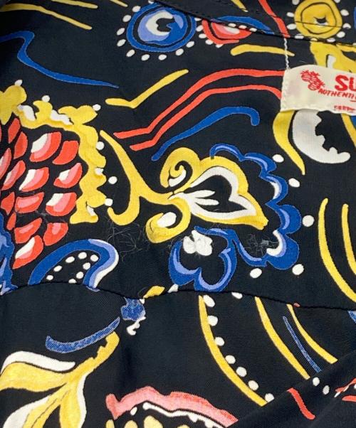 Sun Surf（サンサーフ）Sun Surf (サンサーフ) RAYON HAWAIIAN SHIRT “GUARDIAN SPIRIT”(レーヨン ハワイアン シャツ “ガーディアン スピリット) マルチカラー サイズ:XLの古着・服飾アイテム