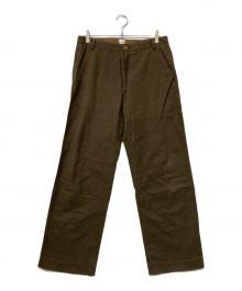 2003AW C.P COMPANY（シーピーカンパニー）の古着「コットントラウザー」｜ブラウン