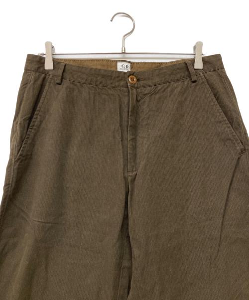 2003AW C.P COMPANY（シーピーカンパニー）2003AW C.P COMPANY (シーピーカンパニー) コットントラウザー ブラウン サイズ:size50の古着・服飾アイテム