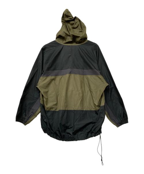 ACG（エーシージー）ACG (エーシージー) ナイロンアノラックパーカー カーキ×ブラック サイズ:sizeXLの古着・服飾アイテム