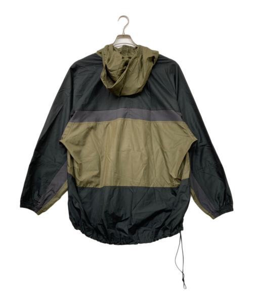 ACG（エーシージー）ACG (エーシージー) ナイロンアノラックパーカー カーキ×ブラック サイズ:sizeXLの古着・服飾アイテム