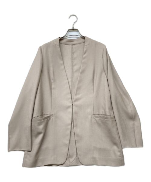 BEAUTY&YOUTH（ビューティーアンドユース）BEAUTY&YOUTH (ビューティーアンドユース) ツイル カラーレス ジャケット ベージュ サイズ:SIZELの古着・服飾アイテム