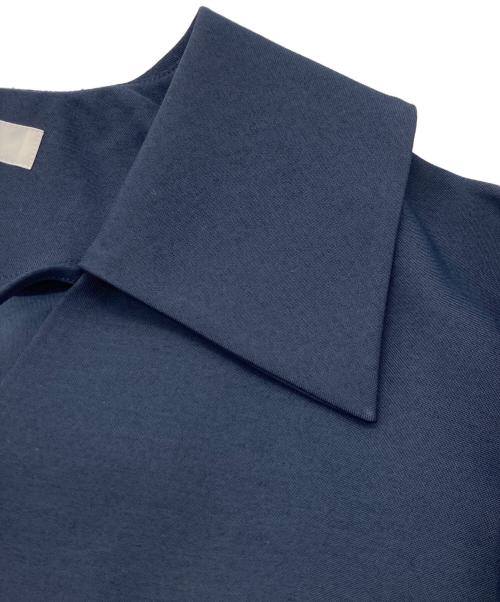 IENA（イエナ）IENA (イエナ) 25SS＆NAVY スキッパーフレアワンピース ネイビー サイズ:sizeⅬの古着・服飾アイテム