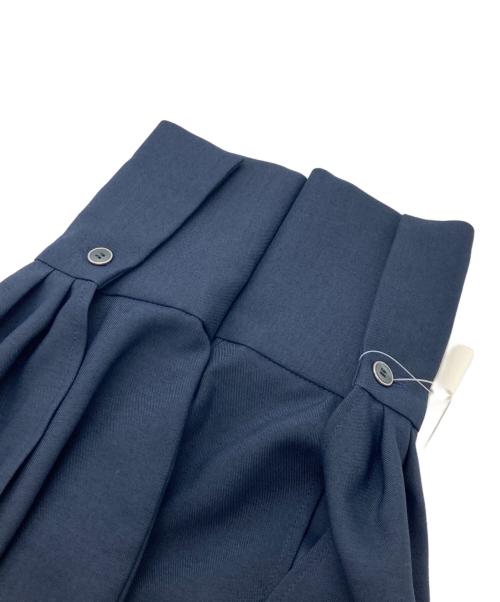IENA（イエナ）IENA (イエナ) 25SS＆NAVY スキッパーフレアワンピース ネイビー サイズ:sizeⅬの古着・服飾アイテム