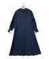 IENA (イエナ) 25SS＆NAVY スキッパーフレアワンピース ネイビー サイズ:sizeⅬ：10000円