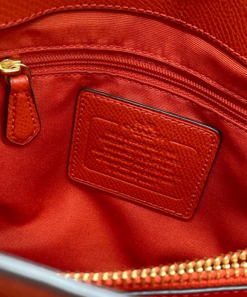COACH（コーチ）COACH (コーチ) ミネッタ クロスボディバッグ レッドの古着・服飾アイテム