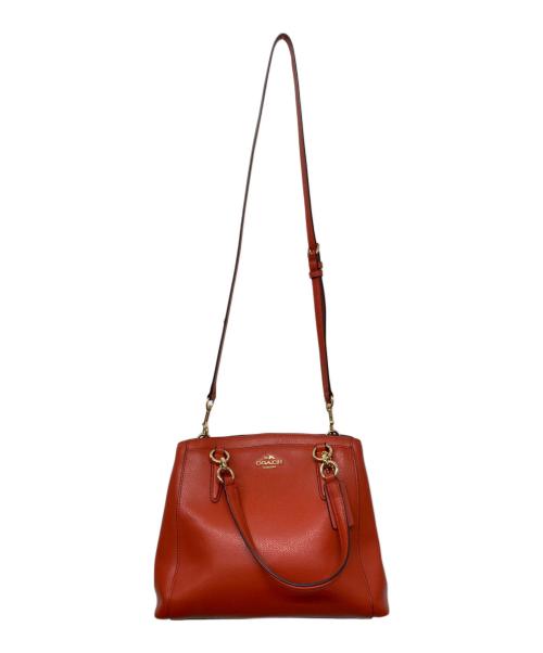 COACH（コーチ）COACH (コーチ) ミネッタ クロスボディバッグ レッドの古着・服飾アイテム