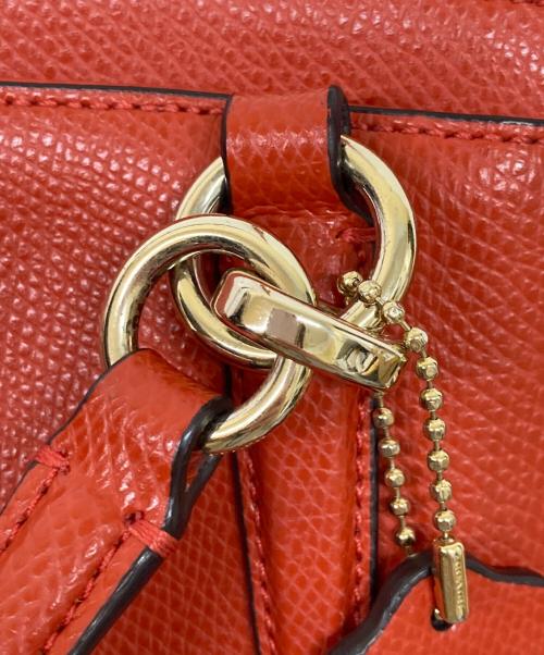 COACH（コーチ）COACH (コーチ) ミネッタ クロスボディバッグ レッドの古着・服飾アイテム