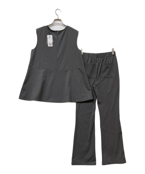 PLST（プラステ）PLST (プラステ) クールタッチ ジャージーパンツ セットアップ グレー サイズ:S 未使用品の古着・服飾アイテム