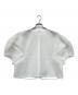 LIten（リテン）の古着「sheer sculpture tops(シアー スカルプチャー トップス)」｜ホワイト
