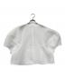 LIten (リテン) sheer sculpture tops(シアー スカルプチャー トップス) ホワイト サイズ:Free：10000円